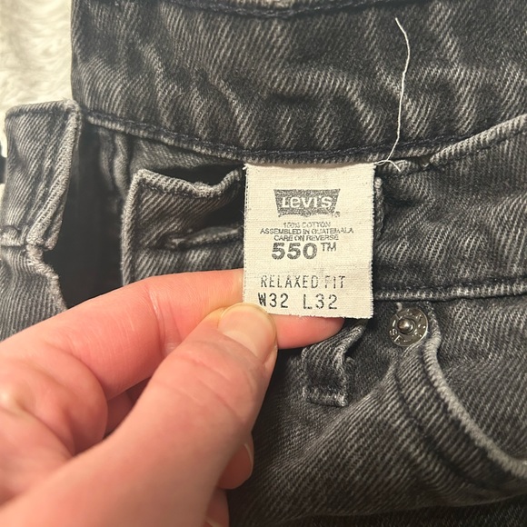 RARE orange tab 550 Levi straight leg denim - Picture 4 of 5